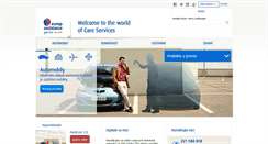 Desktop Screenshot of europ-assistance.cz