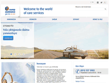 Tablet Screenshot of europ-assistance.com.tr