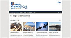 Desktop Screenshot of blogfr.europ-assistance.be